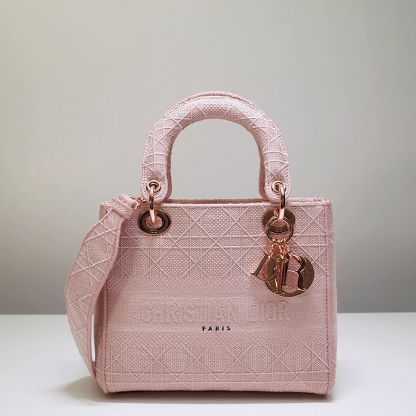 Christian Dior lady D-lite Pink/ Black/ White