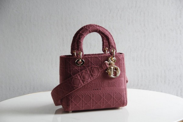 Christian Dior lady D-lite Wine/ Nude Color