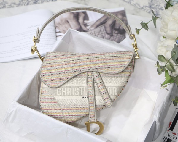 Christian Dior new upgrade Saddle Oblique limited edition