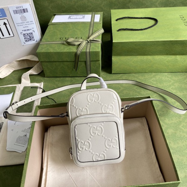 Gucci GG embossed mini bag