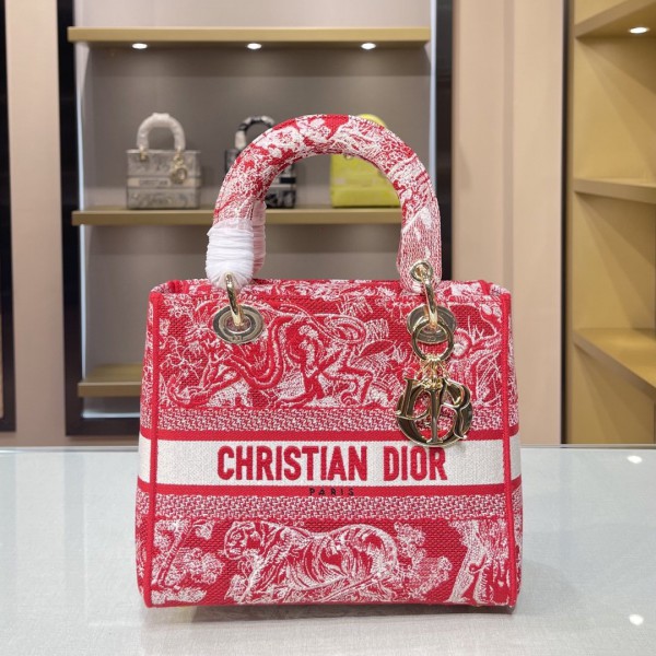 Christian CD Dior Lady Red/ Yellow