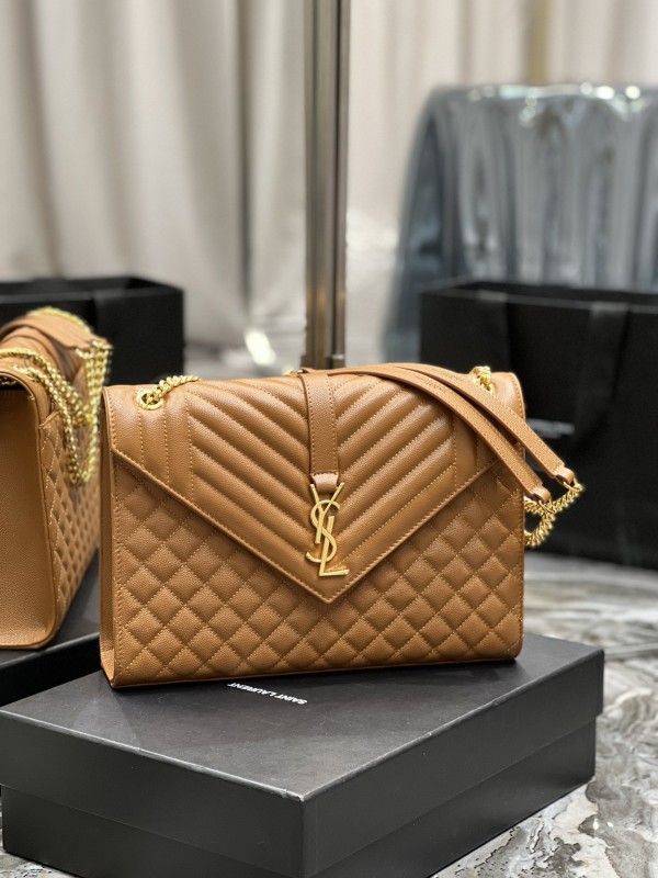 Kitlife YSL Envelope Caviar Taupe