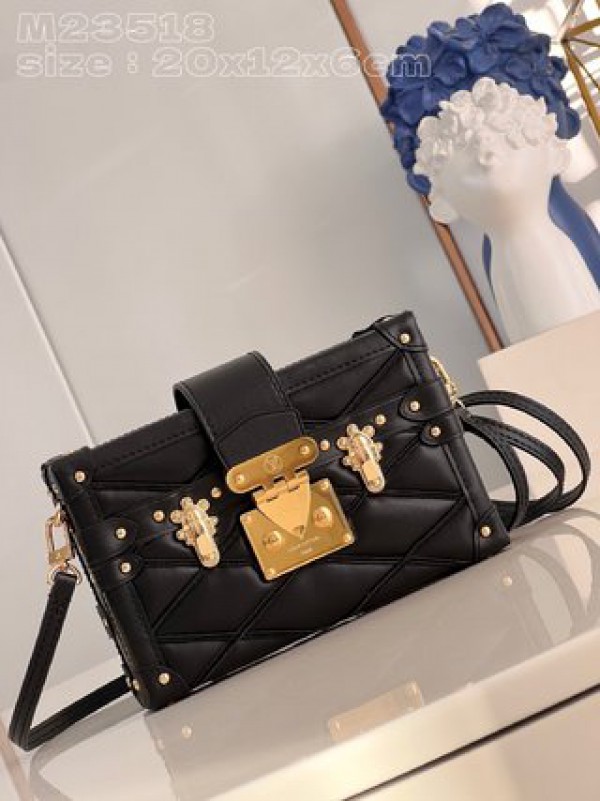 Louis Vuitton Petite Malle S-lock Bag