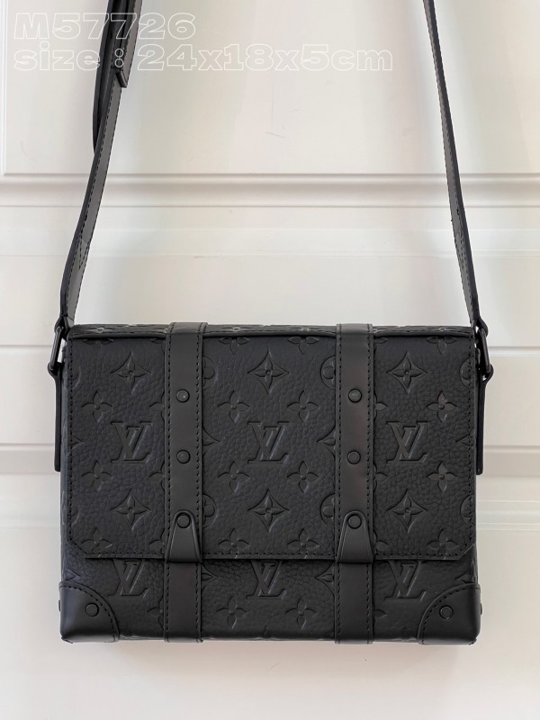 Louis Vuitton Taurillon Monogram Trunk Messenger Bag