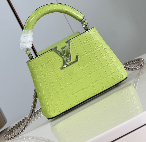 Louis Vuitton Capucines Bag Size 21cm