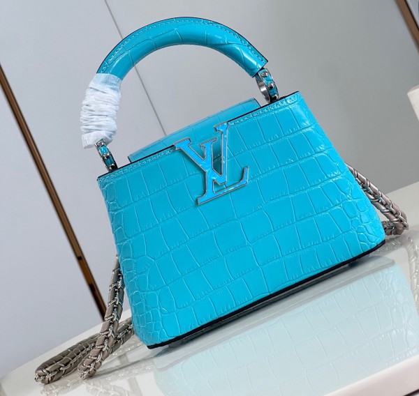 Louis Vuitton Capucines Bag Size 21cm