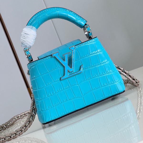 Louis Vuitton Capucines Bag Size 16.3cm