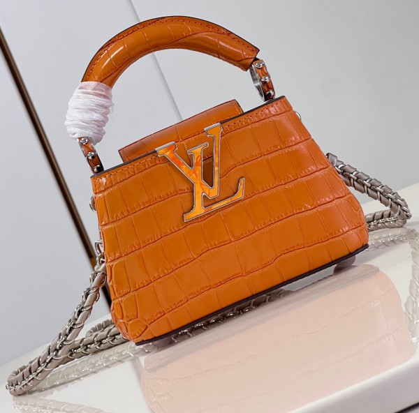 Louis Vuitton Capucines Bag Size 16.3cm