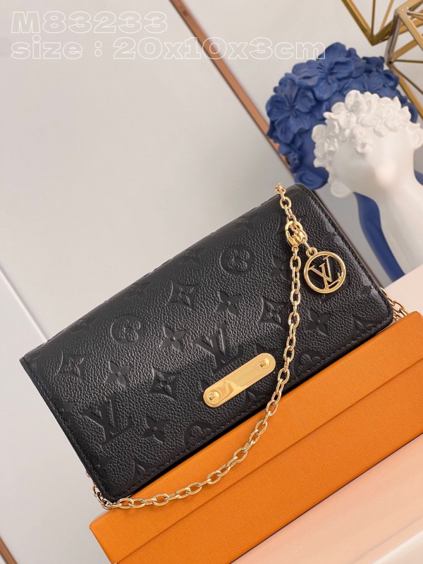 Louis Vuitton Wallet On Chain Lily Monogram Empreinte