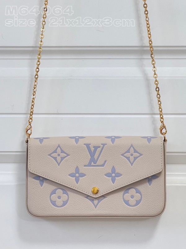 Louis Vuitton Félicie Pochette Monogram Empreinte Bag