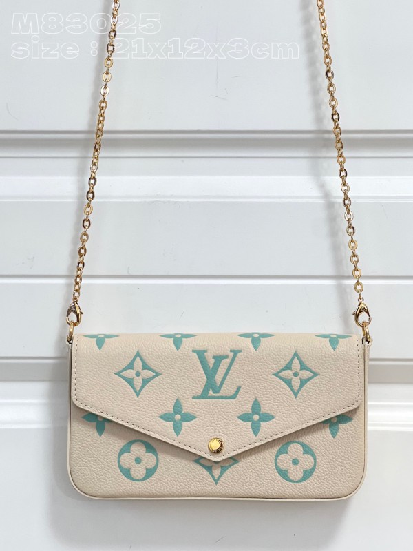 Louis Vuitton Félicie Pochette Monogram Empreinte Bag