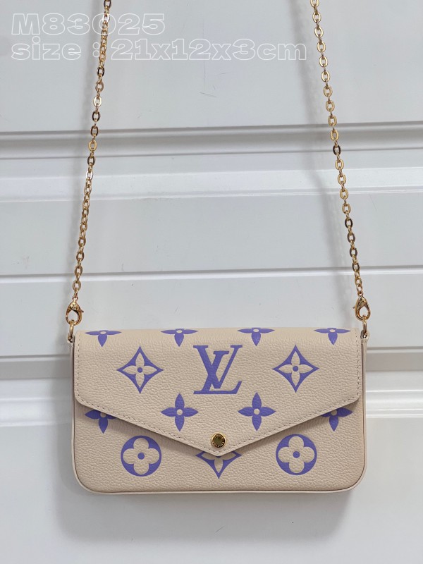 Louis Vuitton Félicie Pochette Monogram Empreinte Bag