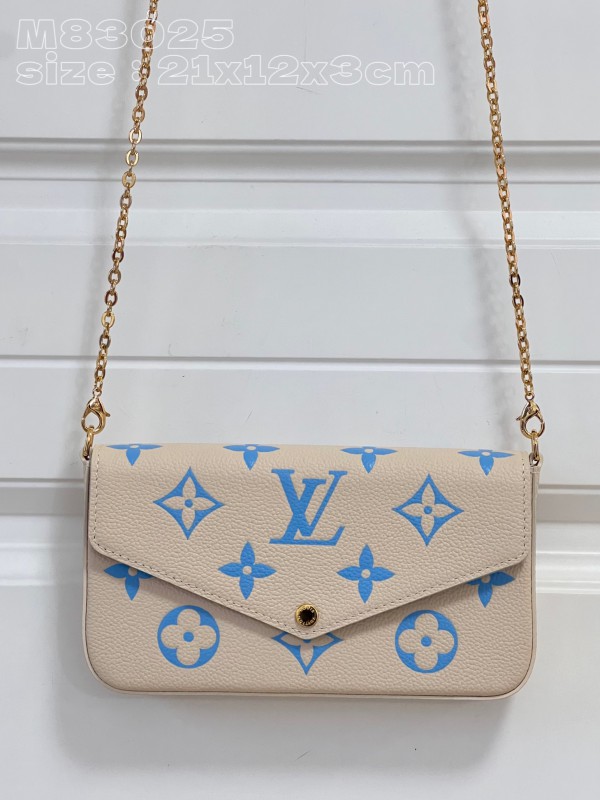 Louis Vuitton Félicie Pochette Monogram Empreinte Bag
