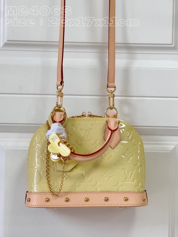 Louis Vuitton Alma BB Monogram Vernis Bag