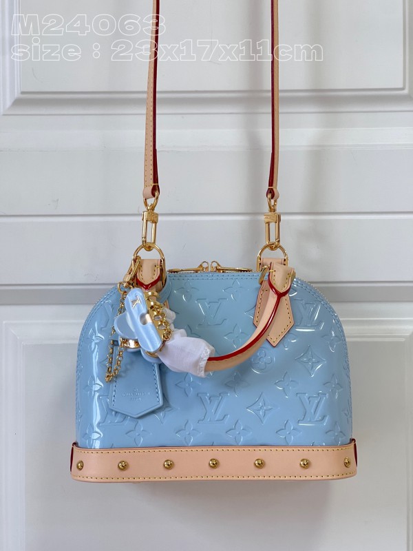Louis Vuitton Alma BB Monogram Vernis Bag