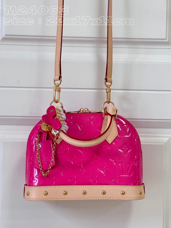 Louis Vuitton Alma BB Monogram Vernis Bag
