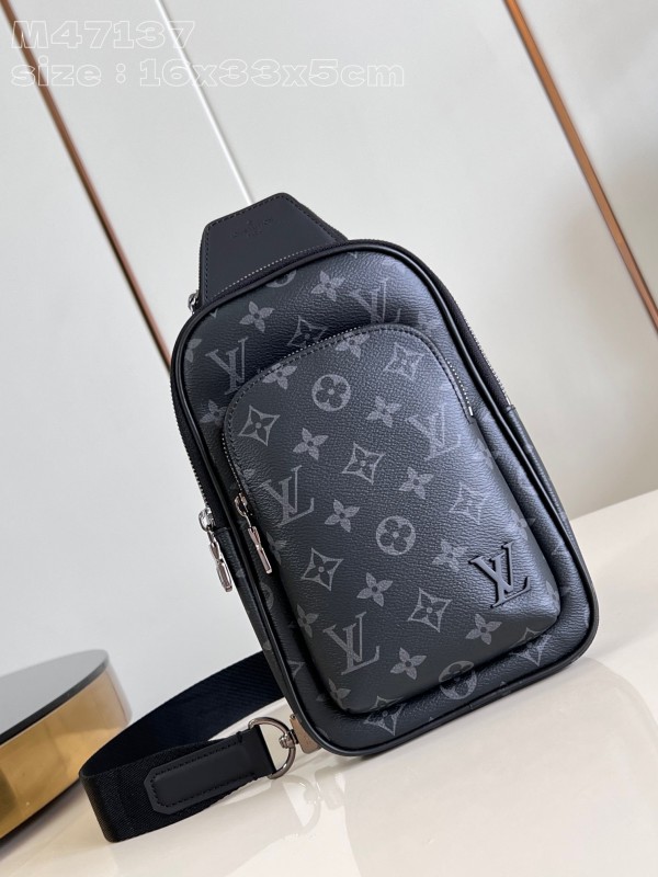 Louis Vuitton Avenue Slingbag Monogram Eclipse