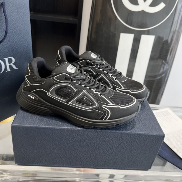 Dior B30 Sneaker "Black Mesh"