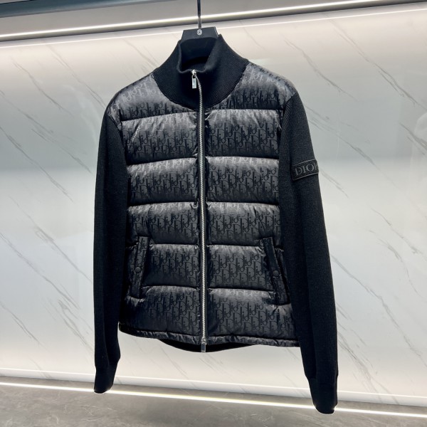 Dior Blouson Oblique Jacket Navy Black