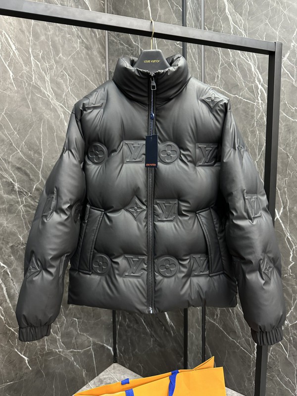 Premium Louis Vuitton  MONOGRAM Embossed Down Jacket