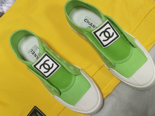Chanel Double C Standard Canvas Shoes