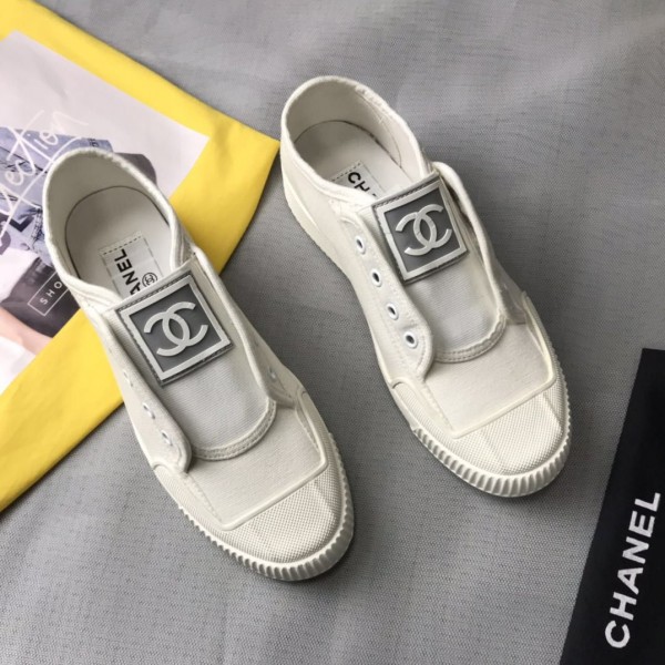 Chanel Double C Standard Canvas Shoes