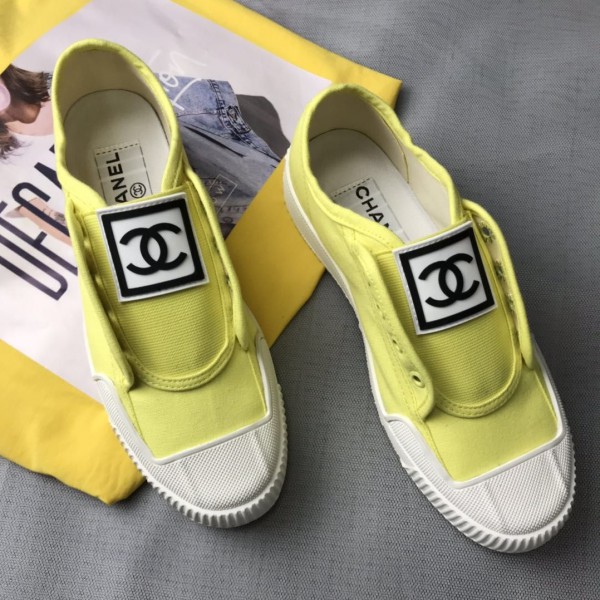 Chanel Double C Standard Canvas Shoes