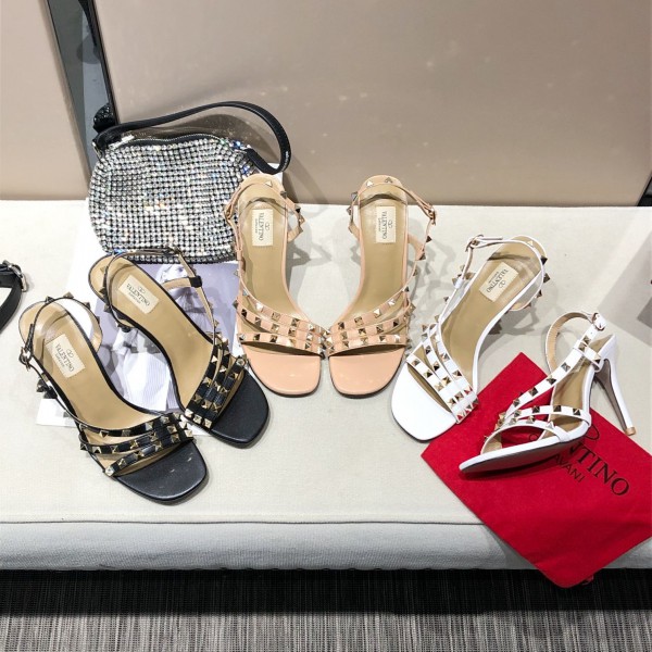 Valentino Women Rockstud High-Heel Sandals