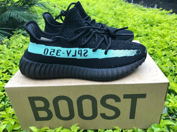 Adidas Yeezy Boost 350 V2 Black Tiffany Blue NT7977