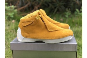 Air Jordan 18 Retro Yellow Ochre - AA2494-701