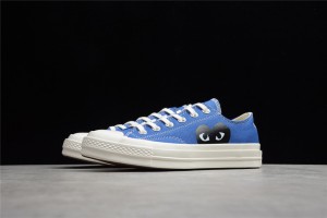 CDG Play x Converse Chuck 70 Low Blue Quartz 171848C