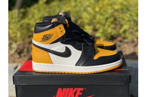 Air Jordan 1 High OG "Yellow Toe" 555088-711