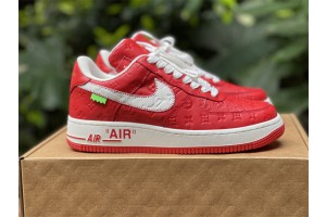 LV x Nike Air Force 1 Low ‘Red’