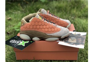 CLOT x Air Jordan 13 Retro Low Sepia Stone AT3102-200