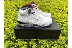 Air Jordan 5 Retro "White Cement" 136027-104