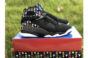 Air Jordan 8 Retro Quai 54 Black CJ9218-001 