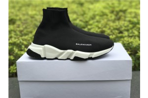Balenciaga Speed Trainer 'Black White' 458654 - W05G0- 1000