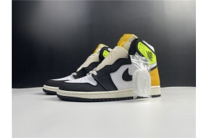 Jordan 1 Retro High White Black Volt University Gold 555088-118