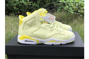 Jordan 6 Retro Dynamic Yellow Floral (GS) 543390-800 