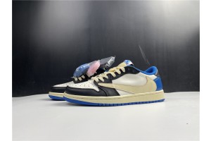 Travis Scott x Fragment x Air Jordan 1 Low OG - DM7866-140