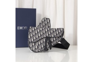 Christian Dior Oblique Saddle Men Bag