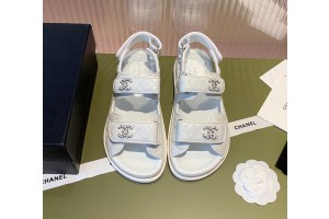 Chanel Sandals White