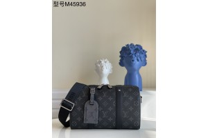 Louis Vuitton Monogram Eclipse Keepall Bag