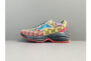 Gcc Rhyton GG Multicolor Sneaker In Multicolor Canvas