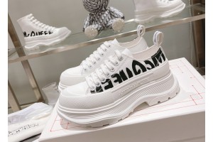 Alexander McQueen Tread Slick Graffiti-print sneakers