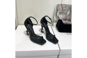 Saint Laurent-YSL Heels Black/White