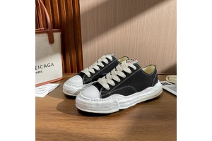 Maison Mihara Yasuhiro Peterson OG Sole Canvas Low Black