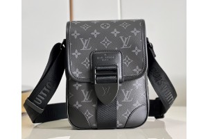 Louis Vuitton Archy Messenger PM Monogram Macassar Bag