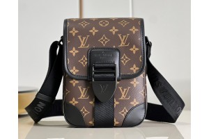Louis Vuitton Archy Messenger PM Monogram Macassar Bag