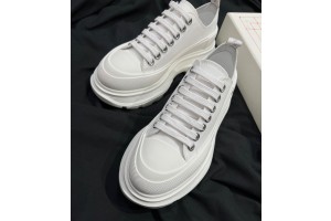 Alexander McQueen Tread Slick White Sneakers